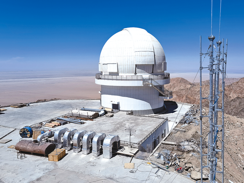 墨子巡天望遠鏡正式啟用