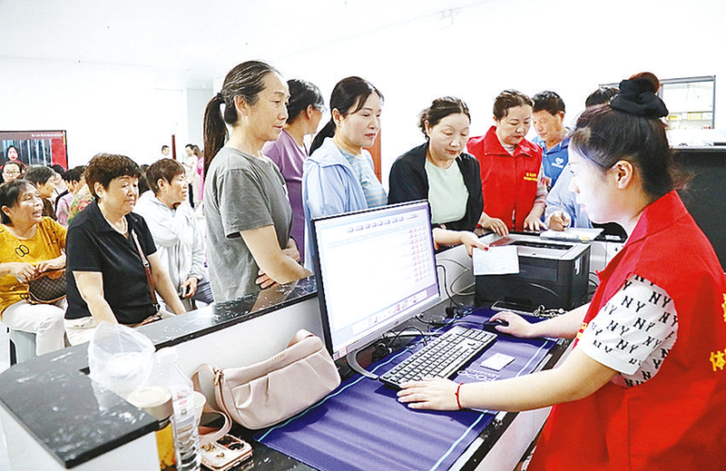 驻马店市国民体质监测为群众提供科学健身服务