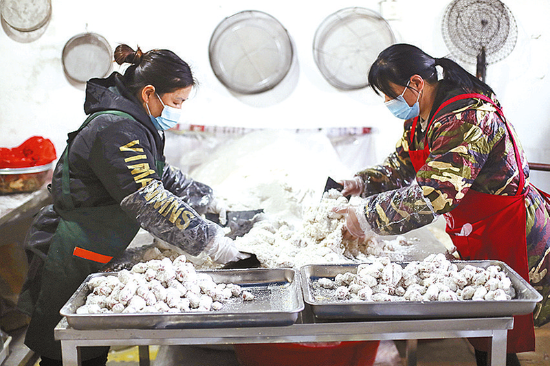 馃子飘香年味浓
