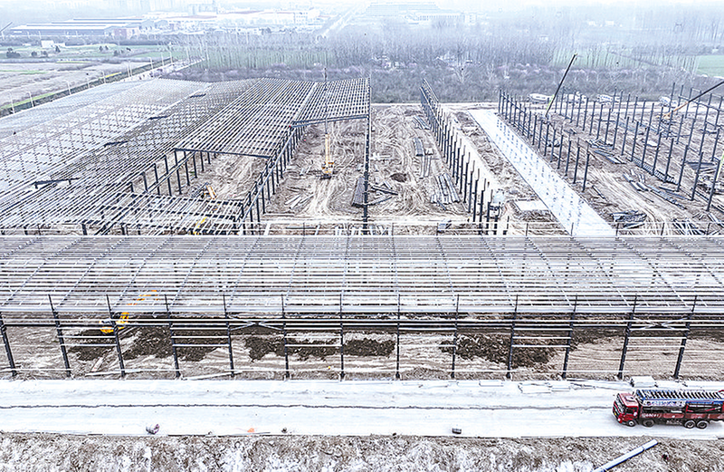 项目建设如火如荼